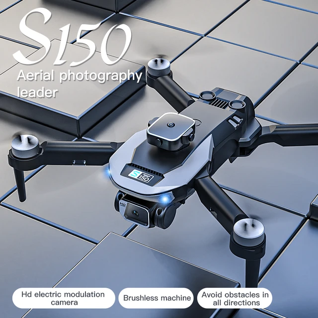 Drone RC professionnel S150 avec caméra 4K HD pour touristes, évitement  d'obstacles, hélicoptère télécommandé sans balais, jouets pour garçons et  enfants - AliExpress