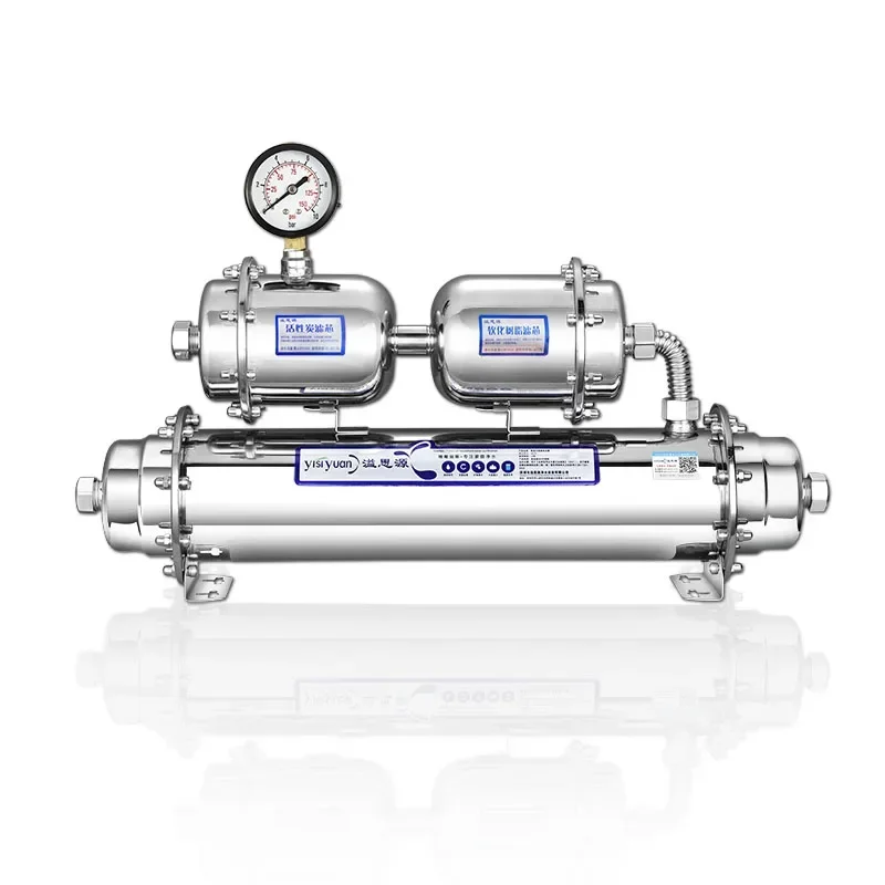 Issiyuan voda čistička domácnost bezprostřední pití kuchyň backwash nerez ocel voda dýmka filtr velký tavidlo voda čistička