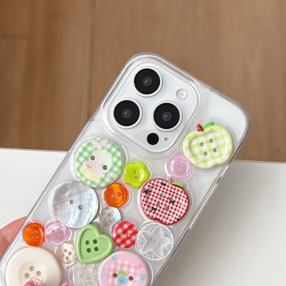 Shockproof Silicone Clear Phone Case – Cute Transparent Protector Cover