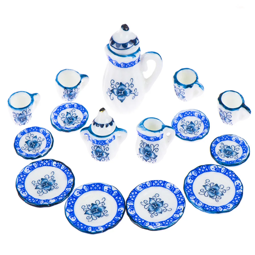 Tanio Herbaty gry dla dziewczyn miniaturowy zestaw do herbaty meble