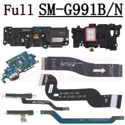 Enhanced Charging Port Antenna Board with Integrated MMW Module and Earpiece Loudspeaker Compatibility for Advanced Signal and Connectivity Enhancement (Full SM - G991B - N)