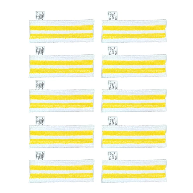 Steam Mop Cloth Microfiber Steam Mop Rags Spare Parts For Karcher Easyfix Sc2 Sc3 Sc4 Sc5 Handheld Vacuum Cleaner 10Pcs