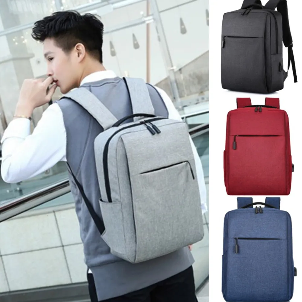 

Portable Large Laptop USB Backpacks Notebook Computer Bags Women Men's Backpack Travel Business Rucksack School Shoulder Bag New