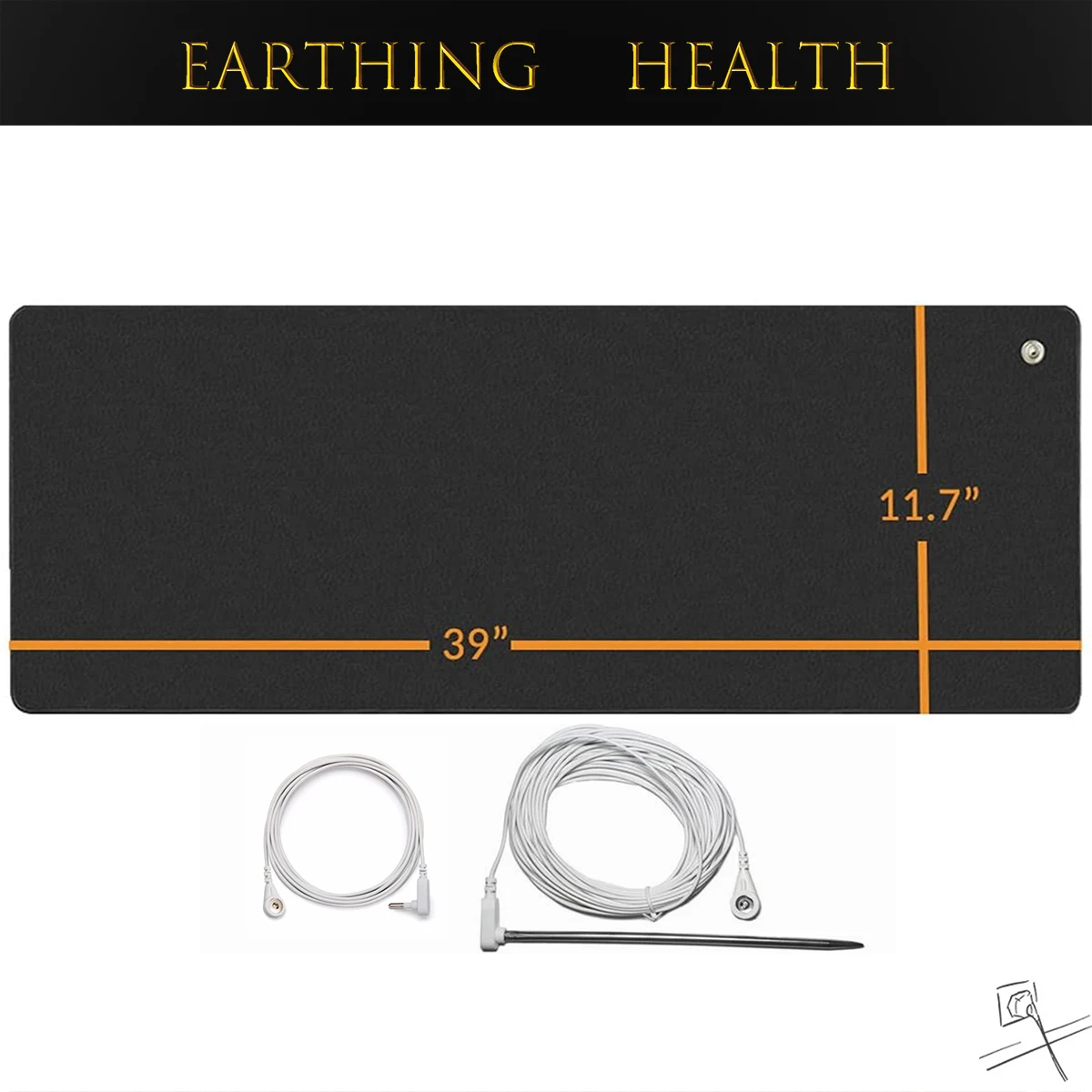 Conductive Grounding Earthing Anti Static Grounding Pad Antistatic