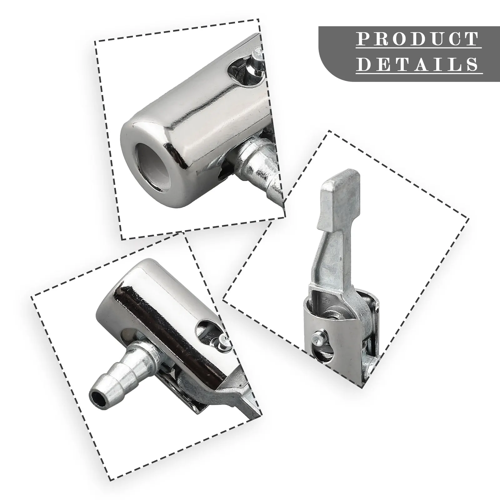 1pc Fahrrad Inflator Metall Luftpumpe Düse Ersatz Kopf Für Sclaverand Ventil Reifen Schlauch 6MM Fahrrad Radfahren Zubehör 6MM – Detail 10
