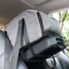 Asiento plegable e impermeable para mascotas en el coche, asiento de seguridad con correas ajustables y bolsa de transporte.
