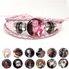 Anime Demon Slayer Braided Bracelet Cosplay Season 3 Swordsmith Village Prop Kamado Tanjirou Nezuko Figure Couple Bracelets Gift 1