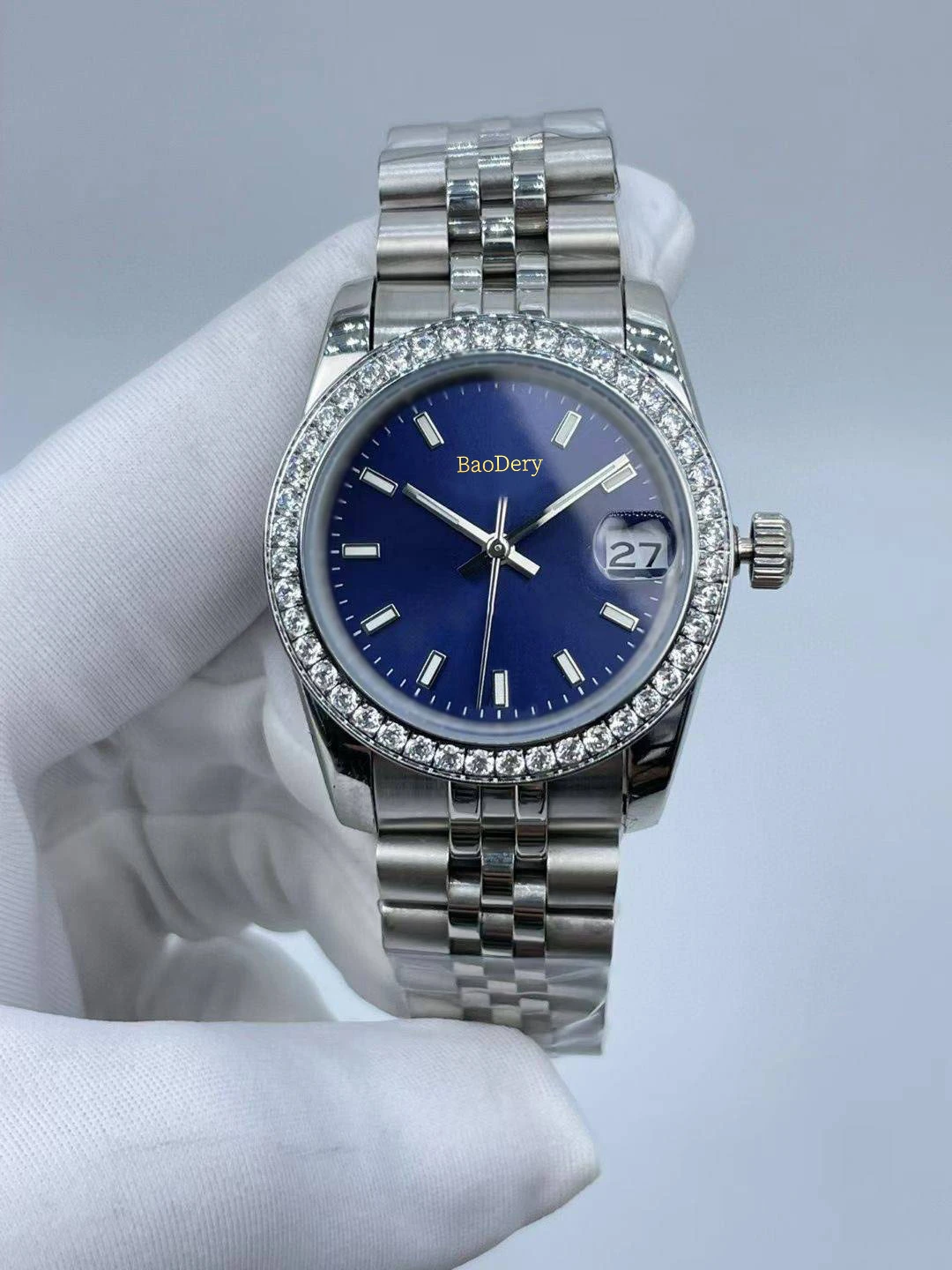 31mmWrist Watch for Women - Blue dial, , 316 Steel Strap - Timepiece for every occasion.