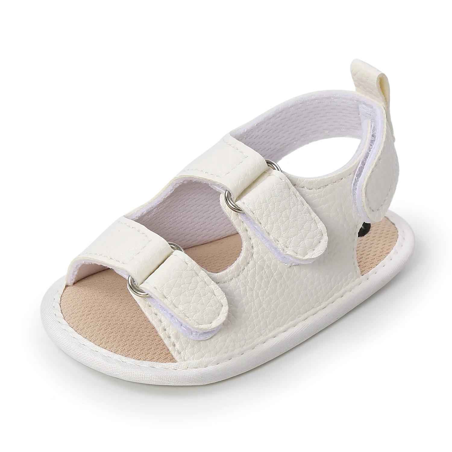 NEW 0-18Months Kids Newborn Baby Boys Fashion Summer Soft Crib Shoes First Walker Anti Slip Sandals Shoes Soft Sole