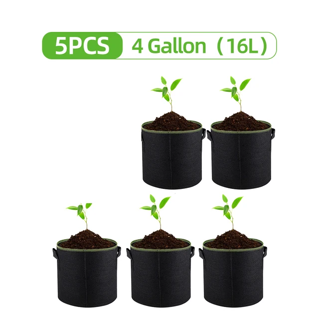 5Pcs 16L(4Gallons)