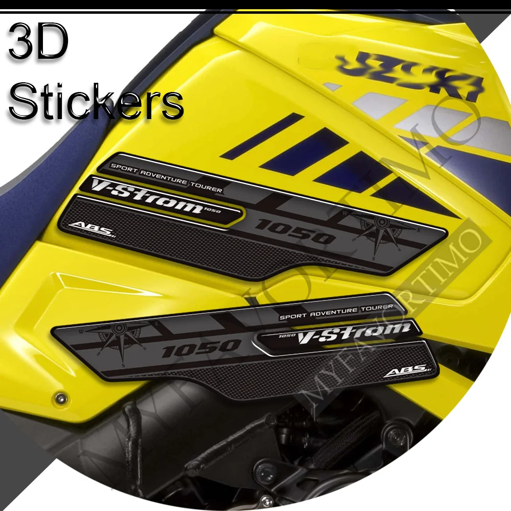 For Suzuki V STROM VSTROM DL 1050 XT 1050XT DL1050 Tank Grips Pad Protector 3D Stickers Decals Fuel Oil Kit 2019 2020 2021 2022 children s 1 18 scale bburago suzuki gsx r1000r gsx r1000r 2021 bike diecast model supersport motorcycle kids toy replicas gift