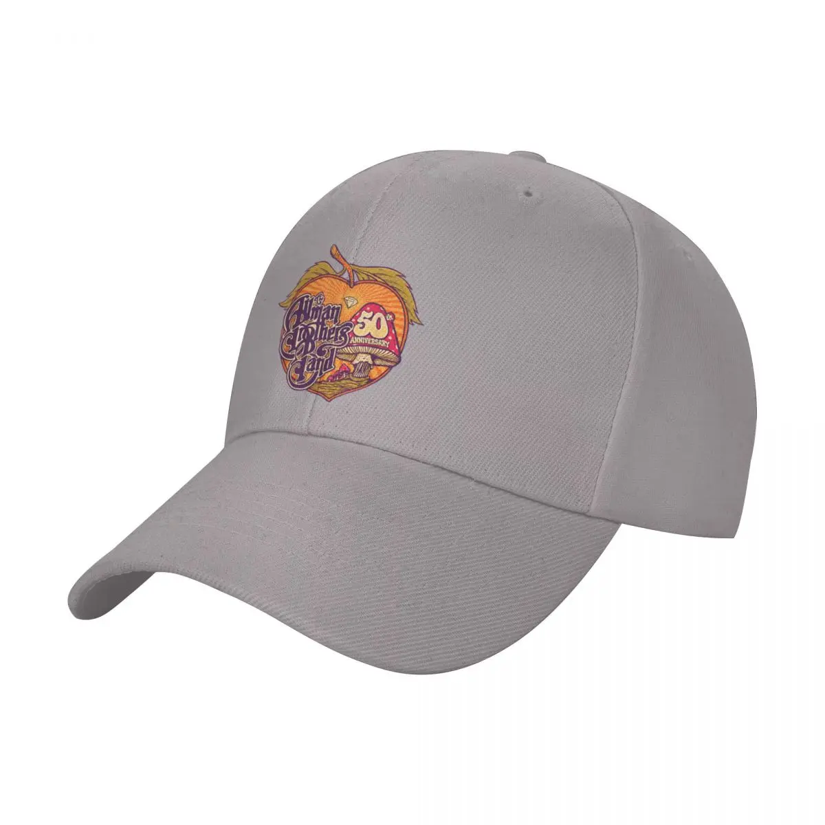 Allmans Art Brothers Vintage Band 50Th Anniversary Tshirt Fashion Berretto Da Baseball Berretto Con Visiera Cappello Da Uomo Berretto Da Donna Cappell