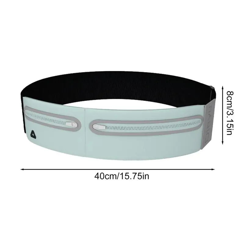 Running Fanny Pack Running Waist Bag Workout Fanny Pack for Men Women Reflective Exercise Waist Pack for Phones Runner Belt Bag 6