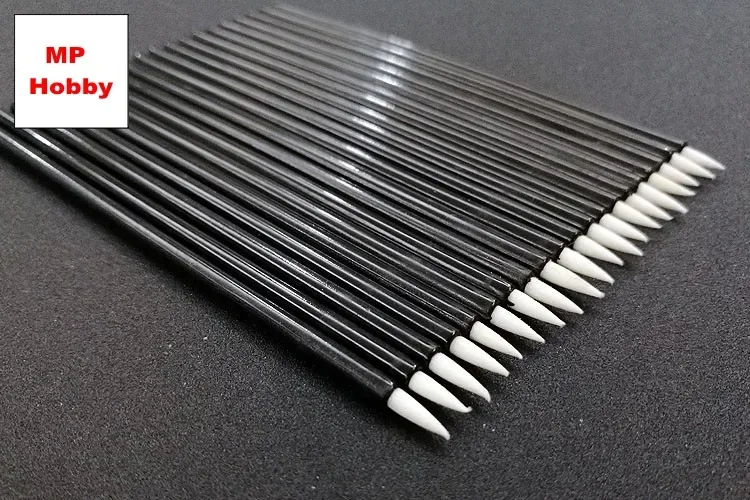 Model Tools 20pcs /lot Special Cleaning Wiping stick Wipe Pen for Military Model Hobby Building Hook line Permeation Tool
