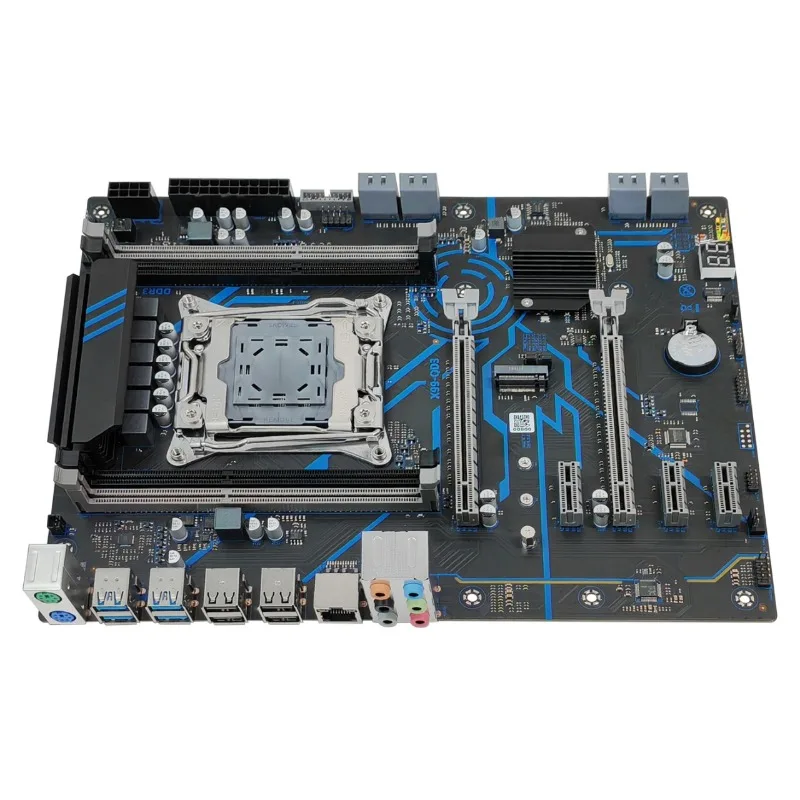 X99-qd3 데스크탑 컴퓨터 메인보드 오리지널 C612x99 칩 2011-3 핀 DDR3 4슬롯 신형 대형 보드