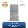 3PCS NO 4 Gray