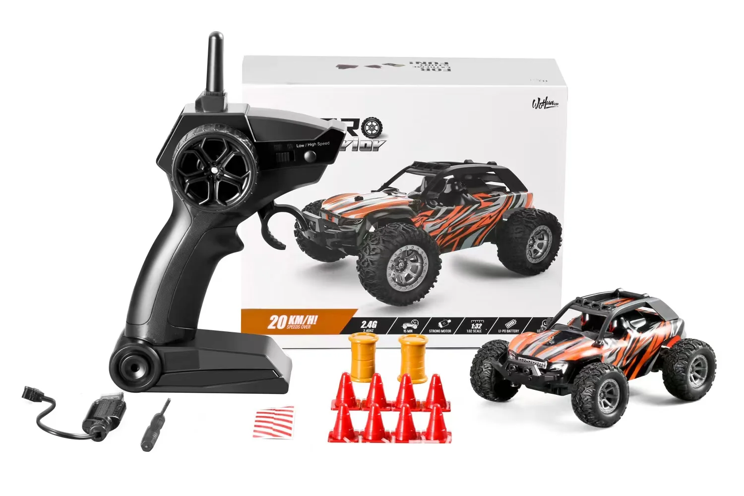 Grandioso Mini Vehículo a Control Remoto para Montañismo