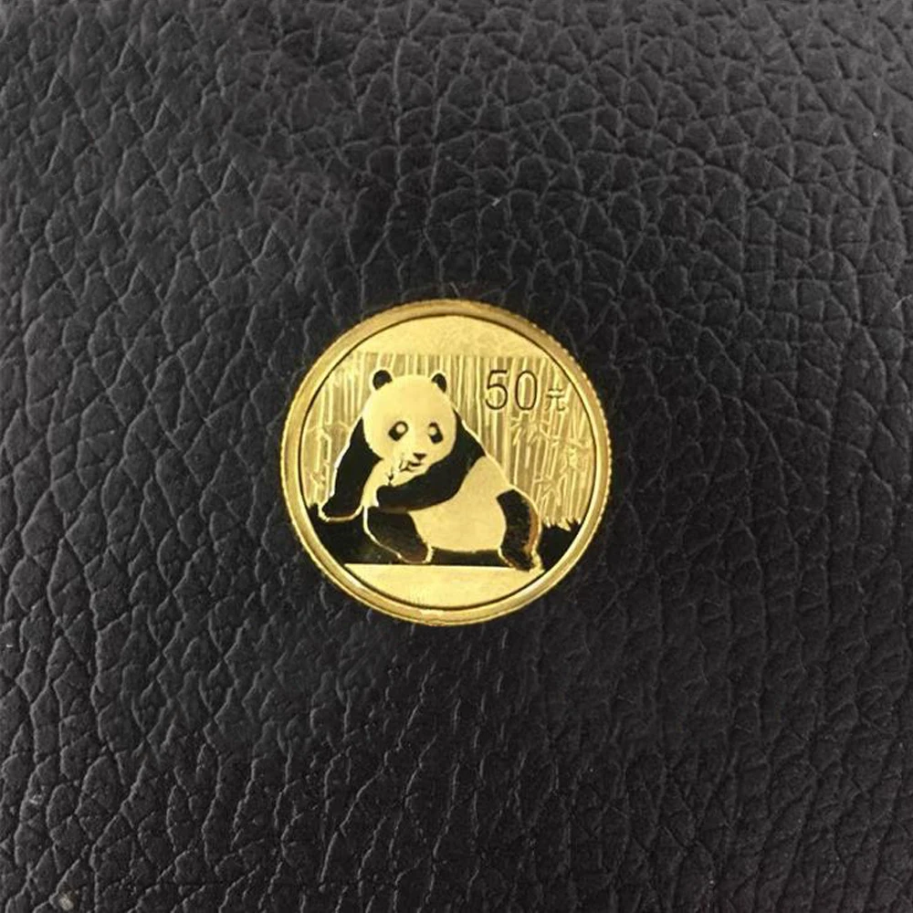 

2015 China Panda Gold Commemorative Coin/Bullion Real Original 1/10 oz Au.999 50 Yuan UNC