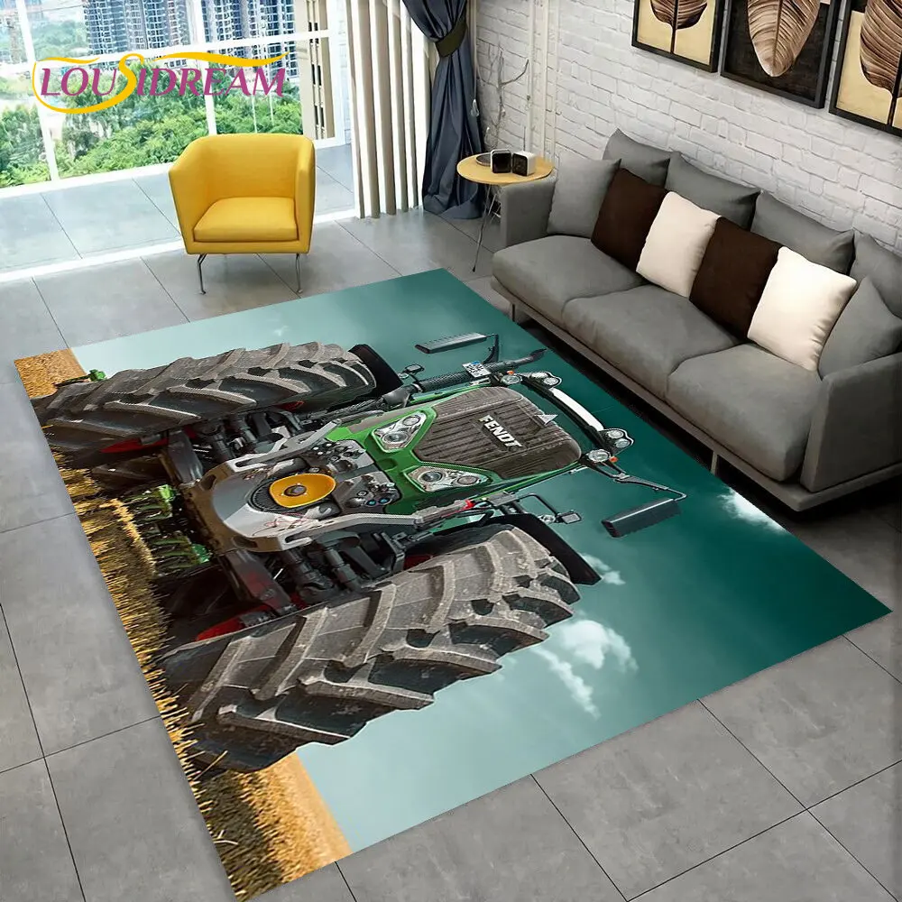 Car Tractor Series Pattern Floor Mat