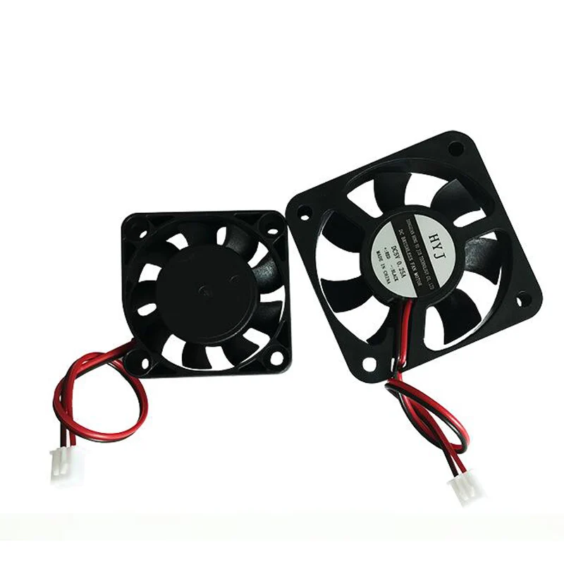 

40mmx40mmx10mm 50mmx50mmx10mm 60mmx60mmx10mm 5V 2Pin DC Case Fan Brushless Cooling Fan CPU Coolers