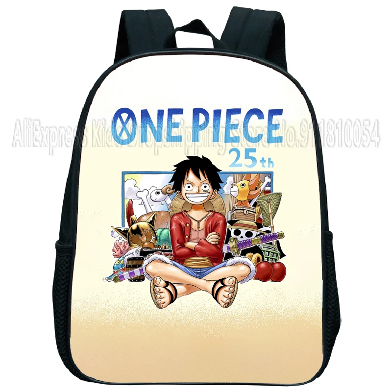 One Piece Luffy Anime Conjunto De Mochila Escolar De 3 Pieza