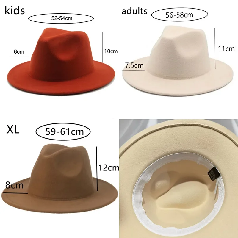 Fedora Hat For Women Winter Fashion Formal Wedding Decorate Camel Panama Cap fedora hat,fashion hat