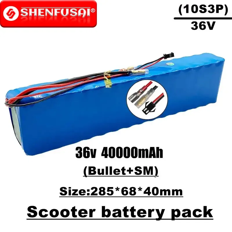 

Lithium ion battery pack, 18650 battery manufacturing, 10s3p, 40000mAh, suitable for 250w~500w electric bicycles/scooters