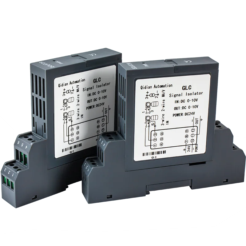 

Analog Signal Transmitter DC 0-10v to 4-20ma Converter Signal Isolator 4-20ma 0-5V Signal Converter