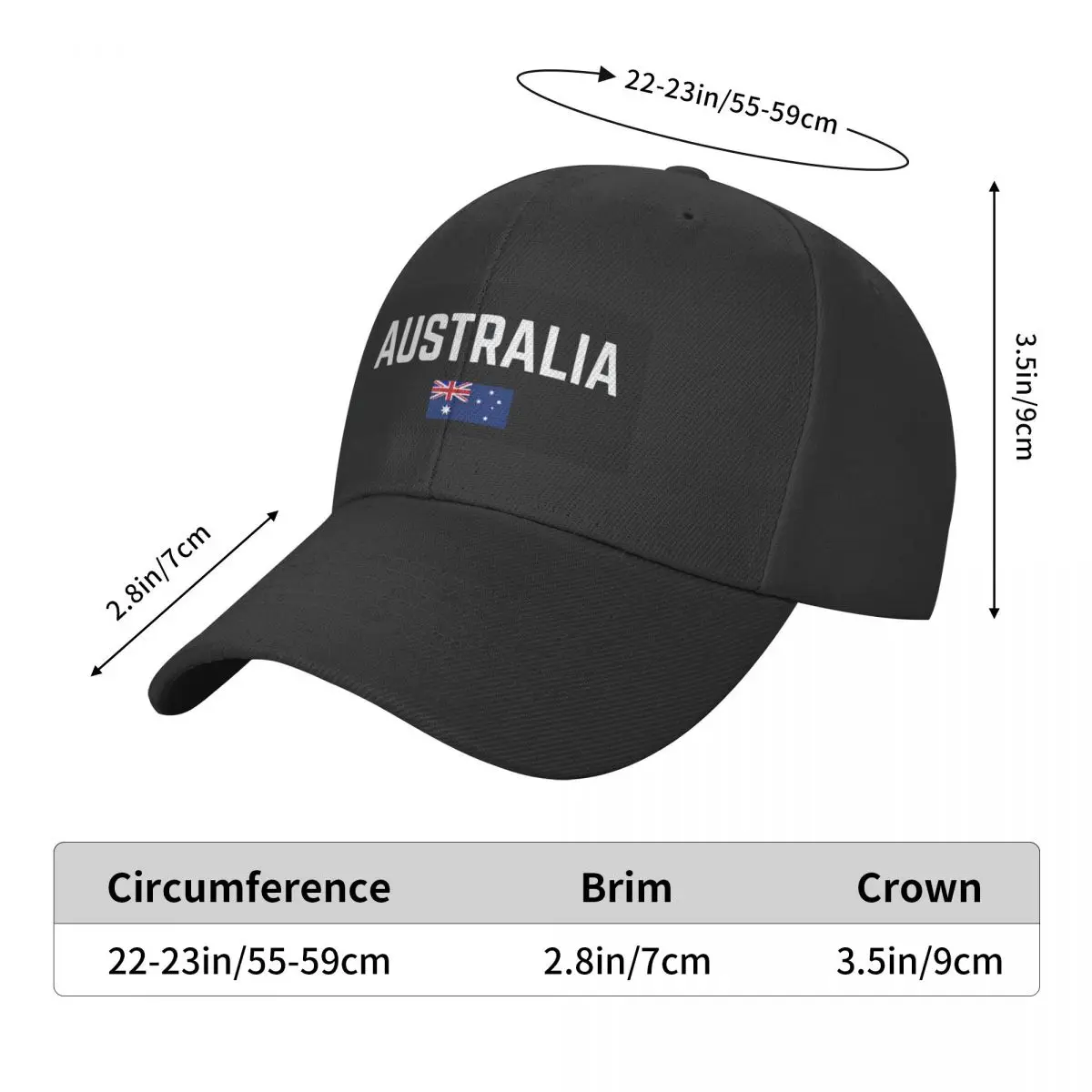 More Design Australia AUS AU Country Flag Summer Sun Baseball Cap  Breathable Adjustable Men Women Outdoor Fishing Soccer Hat - AliExpress