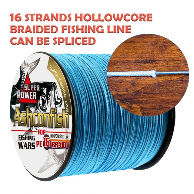 Pe Fishing Cord, Ashconfish, Hollowcore