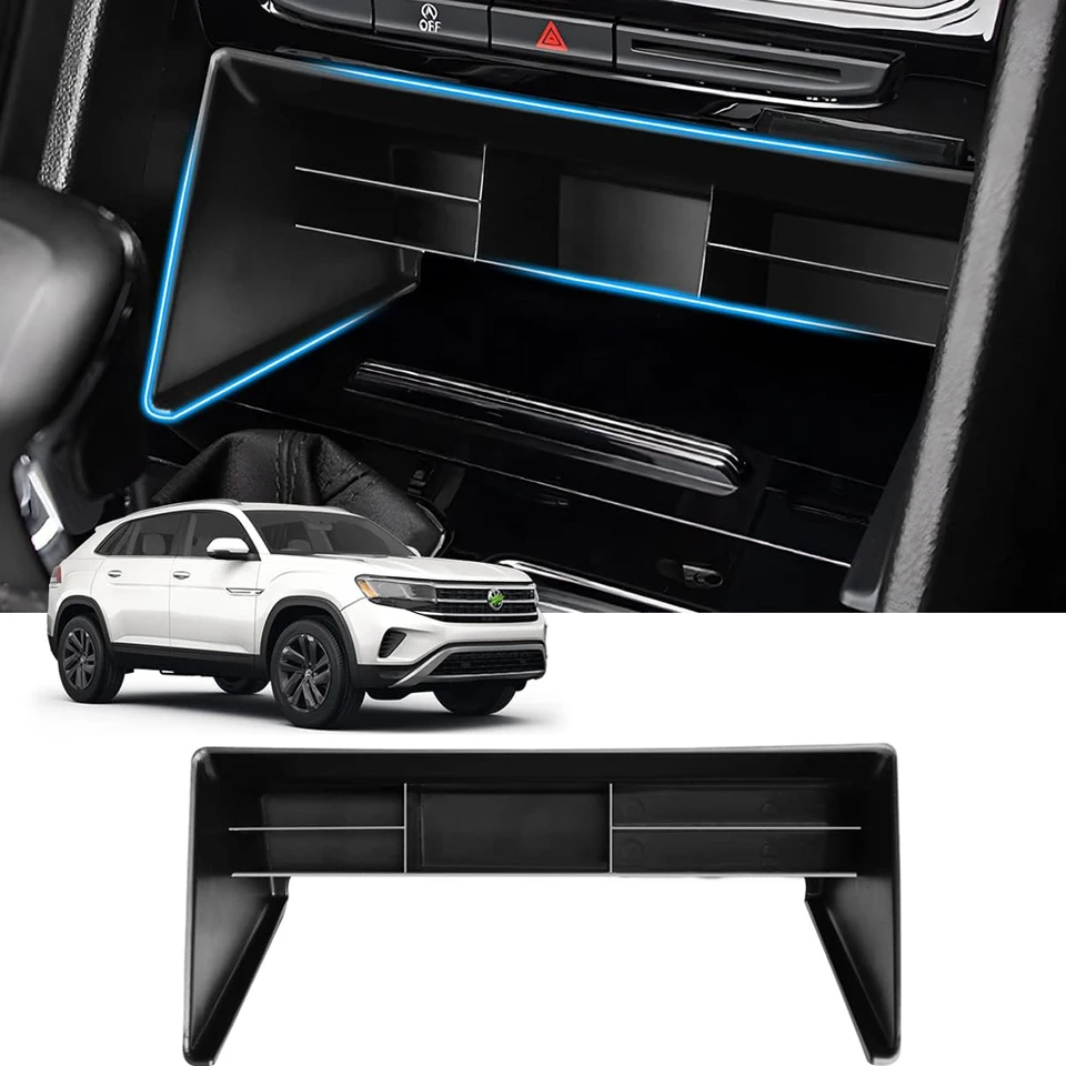 VW Atlas Door Handle Organizer - Front Row Storage Box For 2018-2023 Models