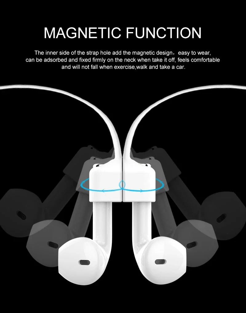70cm 안티 분실 스트랩 실리콘 로프 이어폰 홀더 케이블 AirPods Pro 1/2/3 블루투스 이어폰 안티-분실 스트랩 코드 문자열