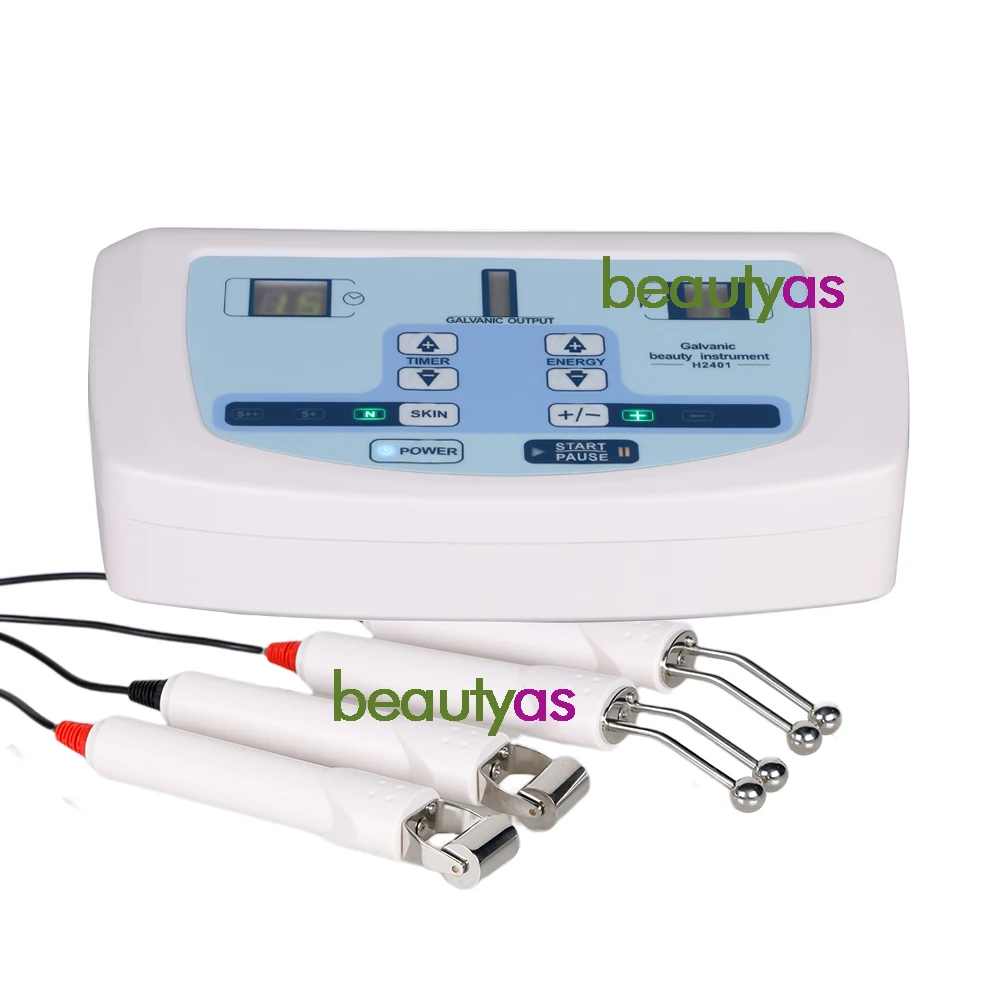Galvanic Microcurrent Facial Skin Firming Whiting Machine Iontophoresis