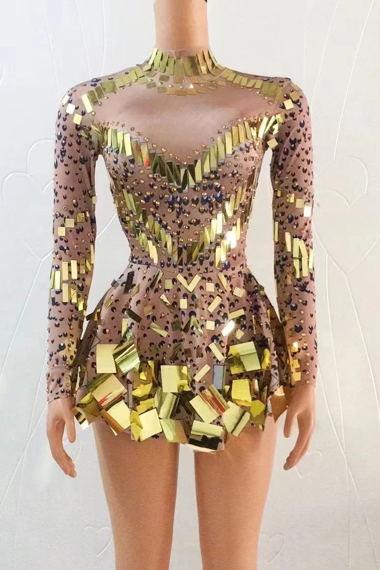 

new summer high elastic woman dress A-LineLong Sleeve costume Elegant Night Evening PartyStage vestidos A358
