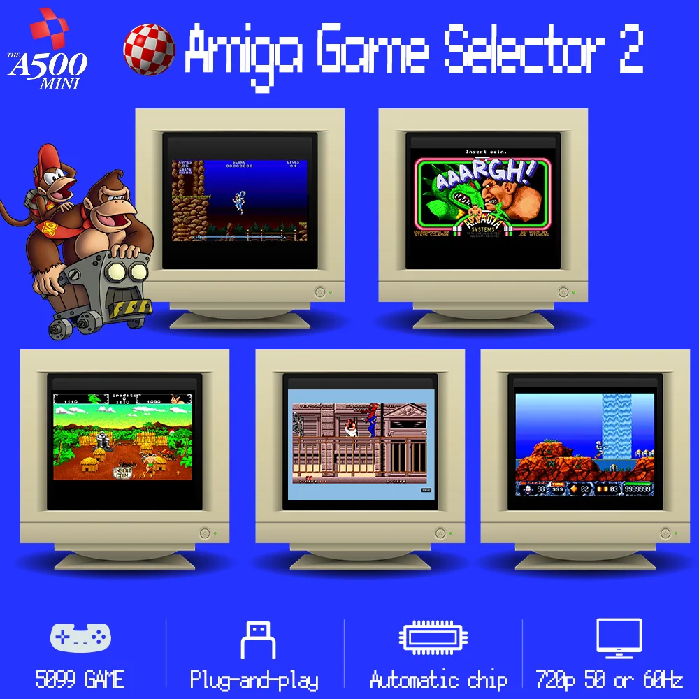 The Amiga 500 Mini has - Mobile Games Exchange Derby - MGX