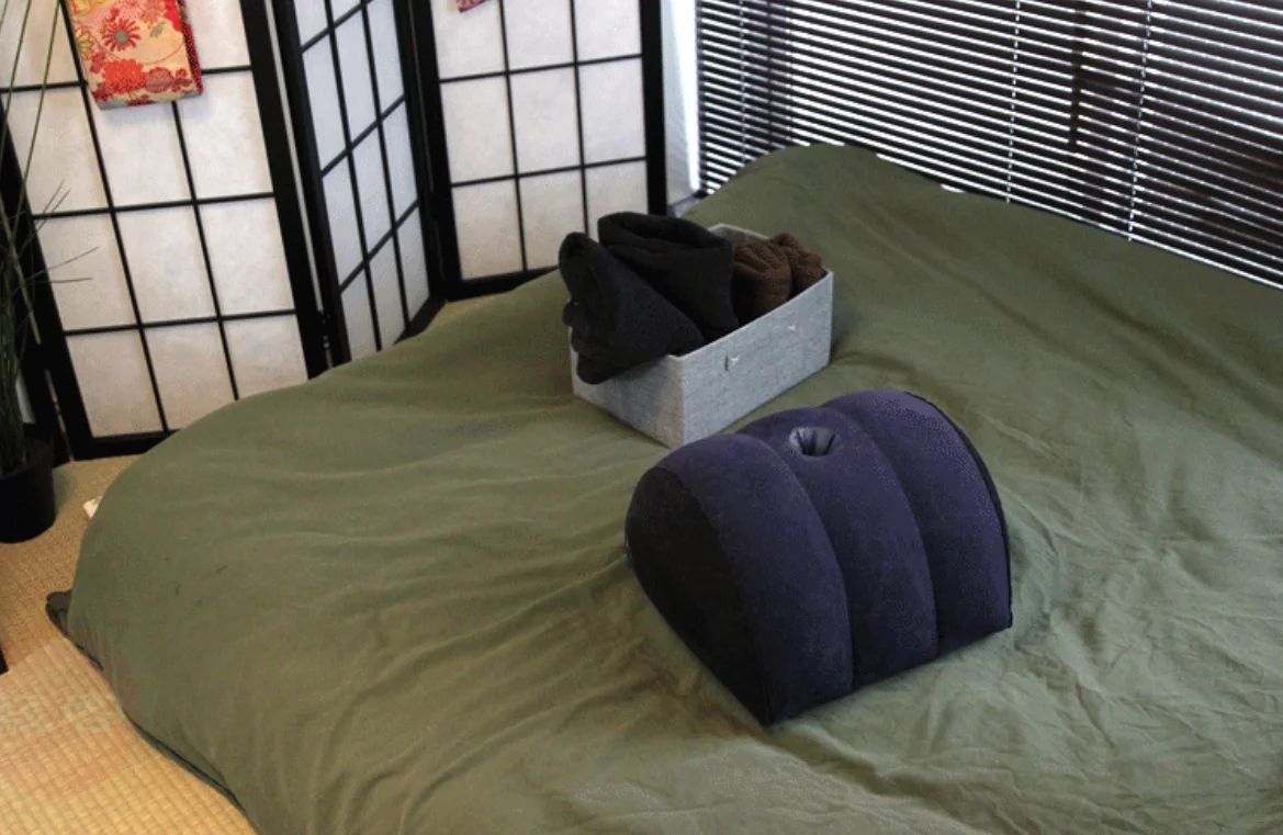 Sex Toy Pillow For Couple Position Cushion Backrest Triangle Lnflatable Furniture,Adults Sex Furniture Toys With Hole Vibrator