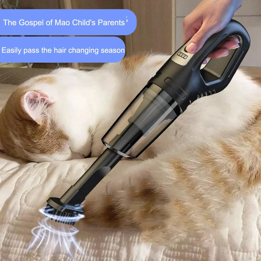 Car Mounted Vacuum Cleaner 1 Set Handheld Powerful Suction Rechargeable Car and Home Dual Use Small Wireless Vacuum Cleaner wireless vacuum cleaner vacuum cleaner portable vacuum cleaner handheld vacuum cleaner