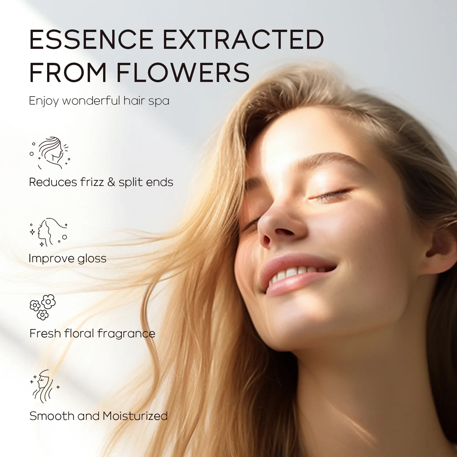 LAIKOU Sakura Hair Care Set, 6PCS Unique Self Care Package, Shampoo - View #2