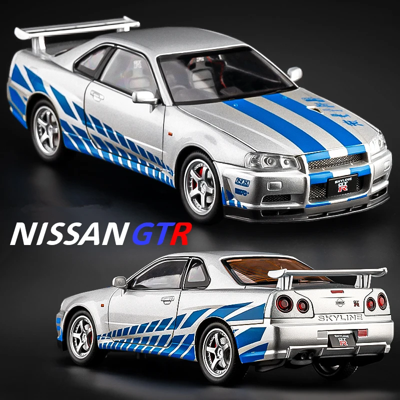 Nissan Skyline GT-R R34 TAS 2026 限定版ミニカー TAS2026] MotorHelix Nissan Skyline GT-R R34 Customized TAS 2026 1