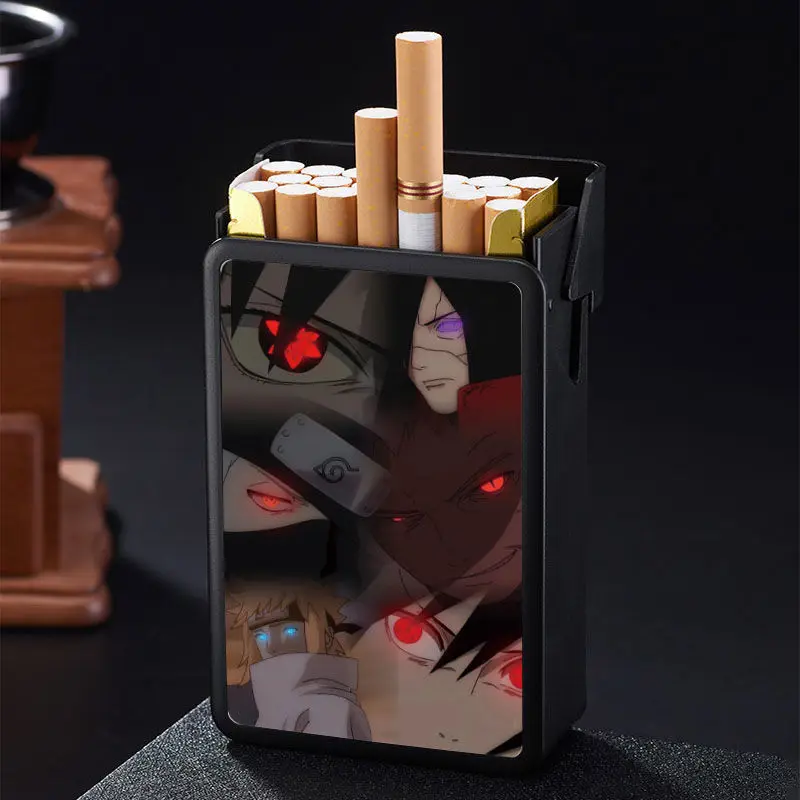 NARUTO SHIPPUDEN 文房具ケース　デットストック　ナルト　サスケ NARUTO-ナルト-サスケ-自動巻きタバコボックス,漫画