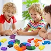 Montessori Children's Wooden Puzzle Toy 26 English Alphabet Number Animal Shape Cognition Educational Toys for Boys Girls Gift 5