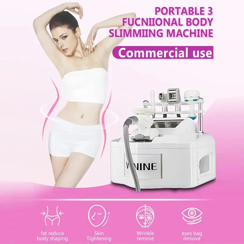 New Portable V9 Multi-function Body Weight Loss Vacuum Cavitation Slimming Machine Roller Shaping Massager Facial Treatment