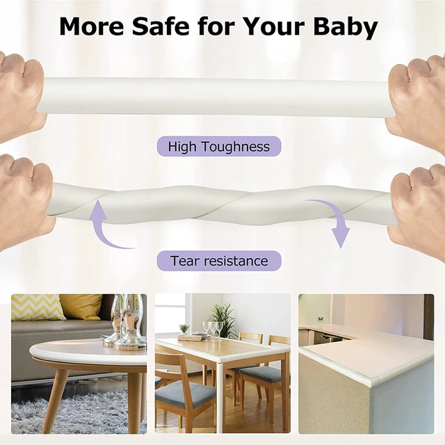 Table Corner Edge Protectors, Baby Proofing Edge Corner Bumper