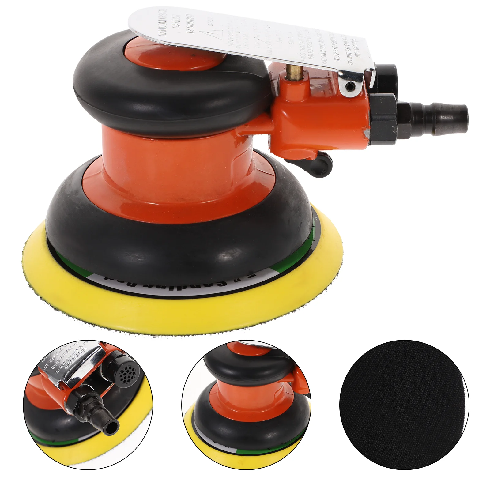 

palm sander Round Polisher Grinding Machine Pneumatic Hand Sanding Machine Tool