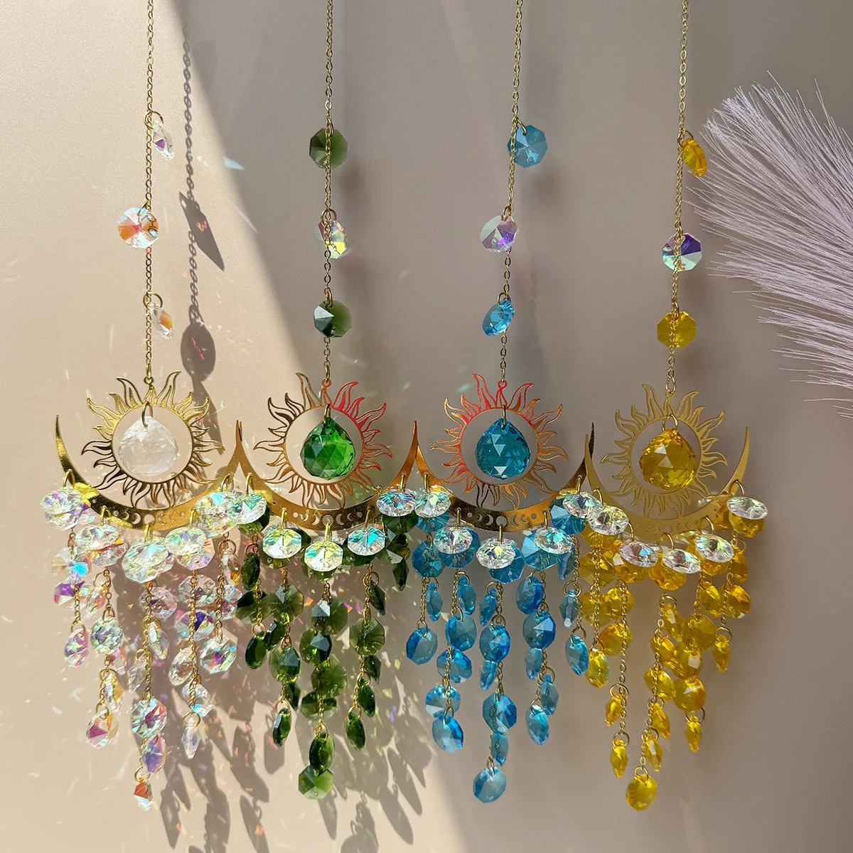 Crystal Sun Catcher Pendant Outdoor Garden Decoration