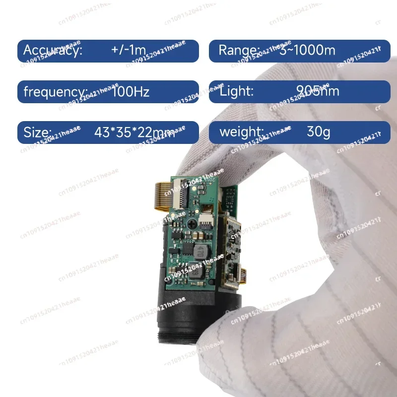 Suitable for Range Finder Module TTL Serial Distance Module Industrial Measuring Sensor - Image 2