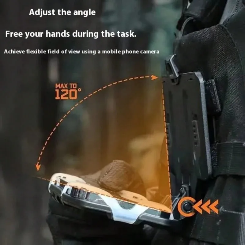 NEW Tactical MOLLE Folded Navigation Board Mobile Phones Navigator Holder Vest Chest Bag Admin Panel Hunting Vest Accessories