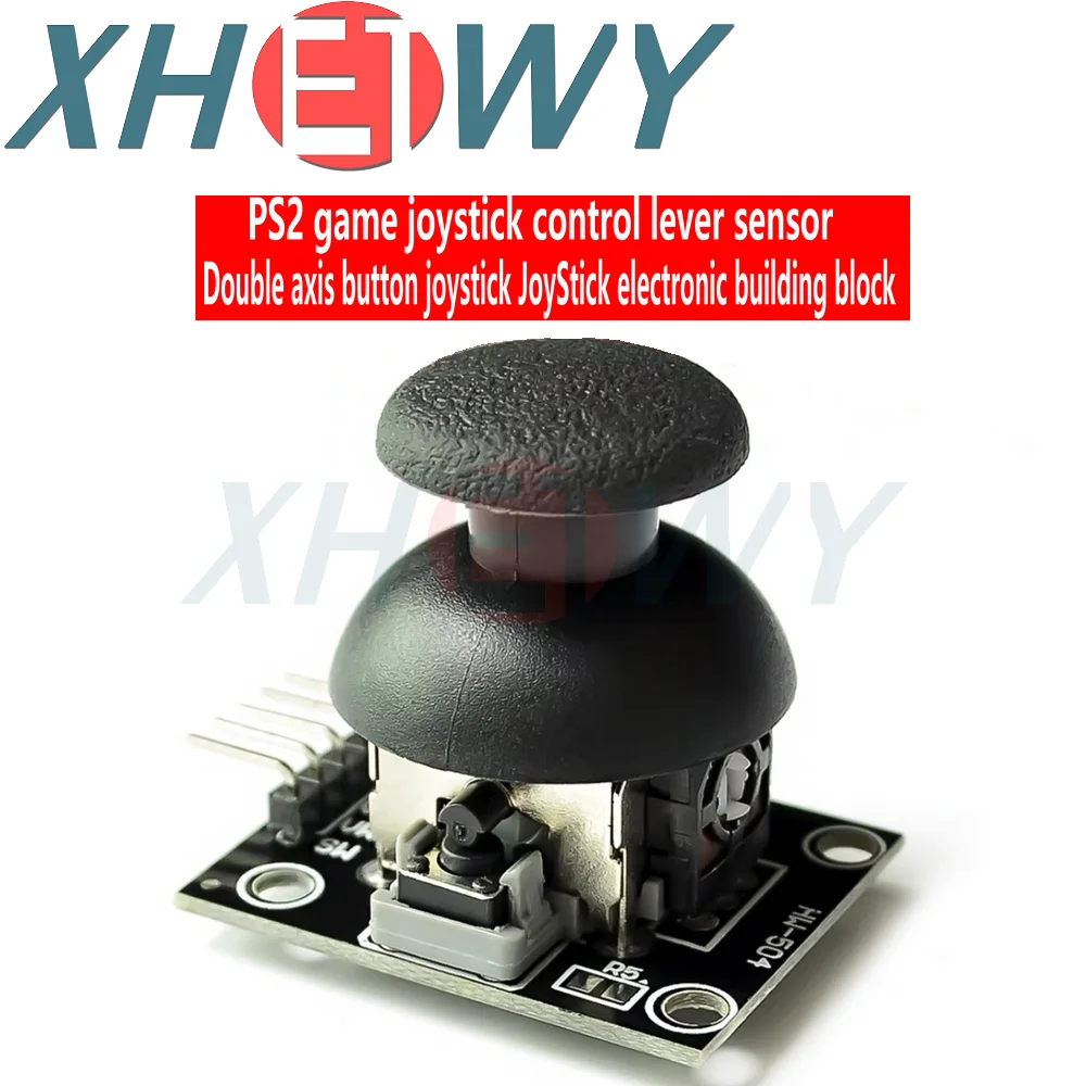 Joystick Con Pulsante A Doppio Asse Joystick Di Gioco Ps2 Joystick Sensore Joystick Blocco Elettronico Hot Ky-023