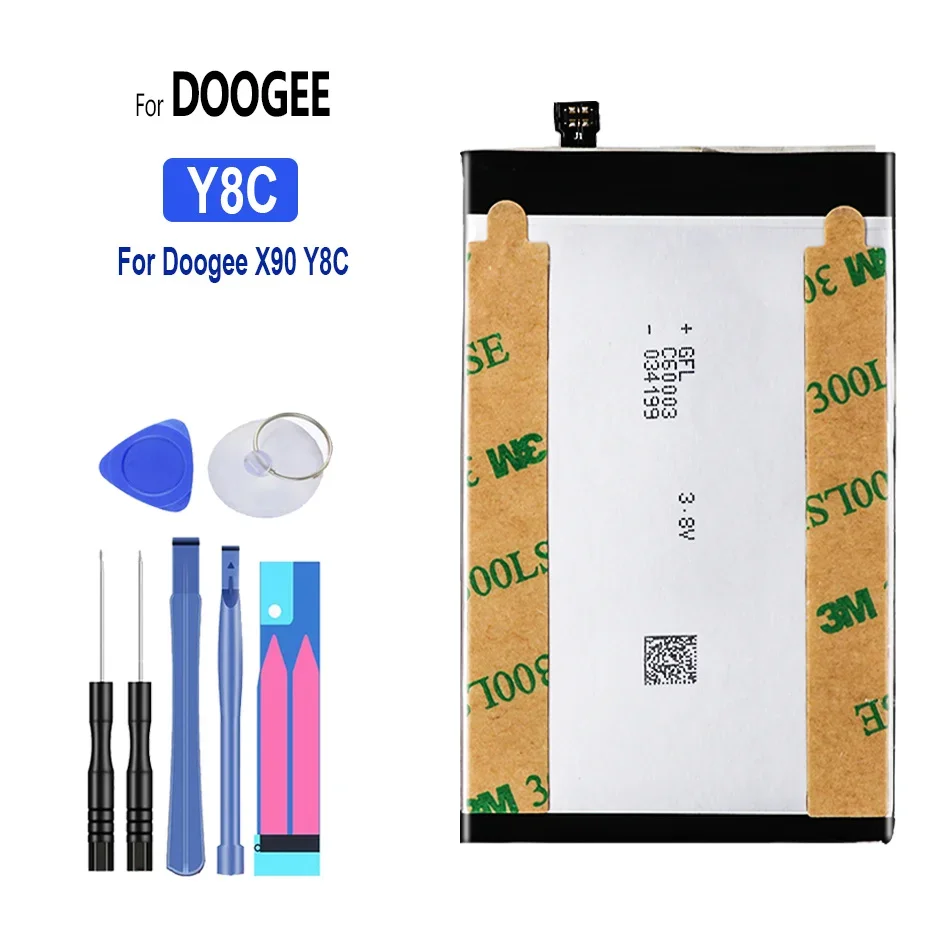 

Replacement Battery For Doogee X90 ,Y8C, Bateira + Tracking Number
