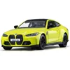 1:32 BMW M4 IM G82 Supercar Alloy Car Model With Pull Back Sound Light Children Gift Collection Diecast Toy Model 2